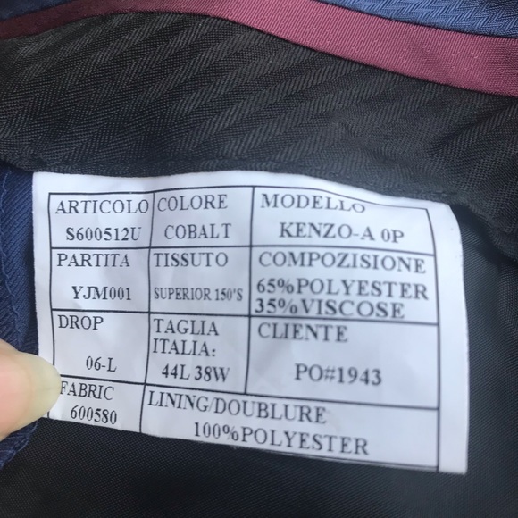 🆓 Tie .2 pcs 🎄CARAVELLI SOLID LIGHT navy blue color like new - Picture 9 of 17